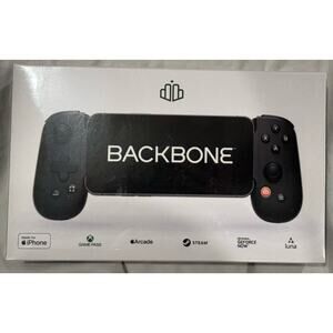Backbone One Mobile Gaming Controller for iPhone Black Sealed, Never Opened NEW